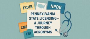 Pennsylvania State Medical Licence Banner